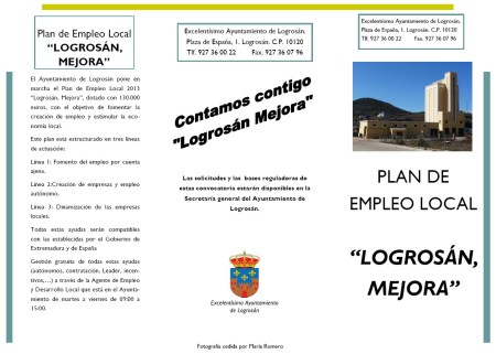 triptico plan empleo