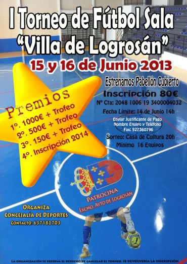 I Torneo futbol Sala 13