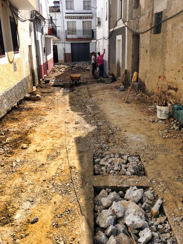 obras calle la torre