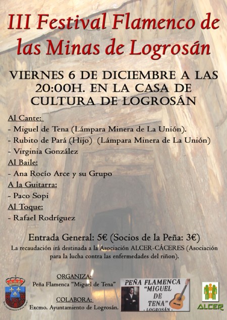 III Festival Flamenco Minas de Logrosán copia