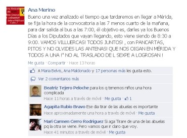 facebook sexpe Cañamero