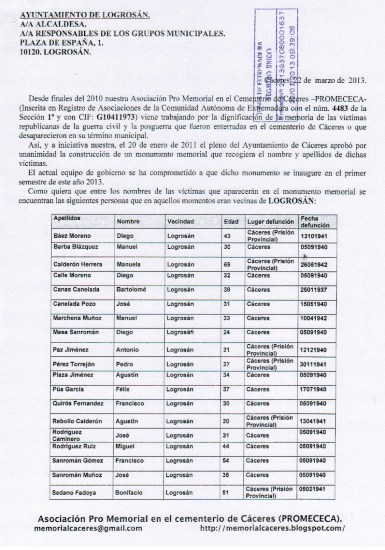represaliados franquismo Logrosan 1