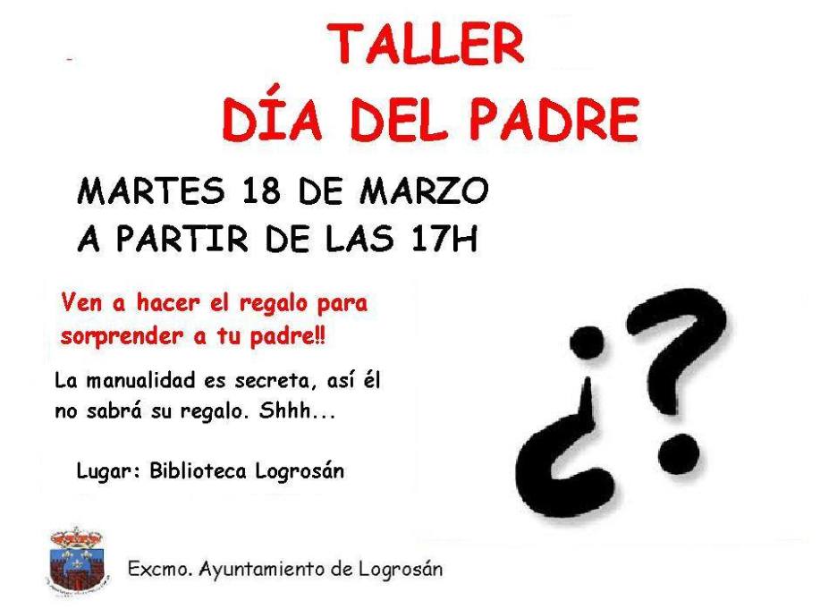 TALLER DIA DEL PADRE
