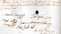 nombramiento de la junta pericial 1846. Clic en la imagen para descargar documento completo.