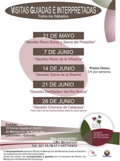 Cartel Programa Visitas CRV Junio'14