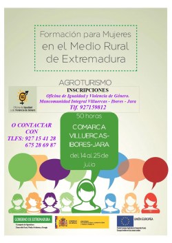 CARTEL CURSO AGROTURISMO
