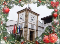 torre ayuntamiento navidad