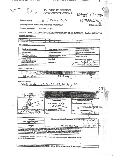 VACACIONES jUAN cARLOS