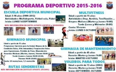 escuela deportiva municipal 2015-16 2