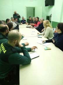 Reunión plataforma antirrobos