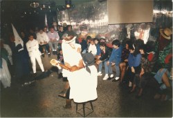 La Píndaro fue la cuna del carnaval logrosano en los años 80