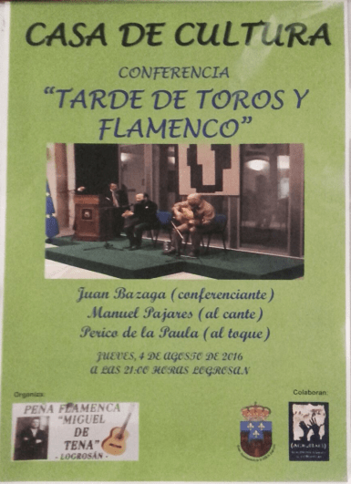tarde toros y flamenco